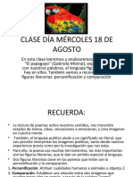 Clase Día Mércoles 18 de Agosto