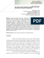 O BRINQUEDO COMOOBJETO PARA O ENSINO DA HISTORIA LOCAL NOS ANOS INICIAIS DO ENSINO FUNDAMENTAL