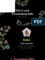 Hailey Free Presentation Template