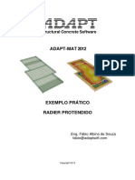 Radier Protendido - ADAPT MAT
