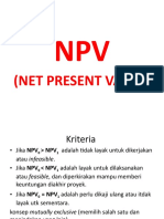 NPV TDK Ada Jawaban