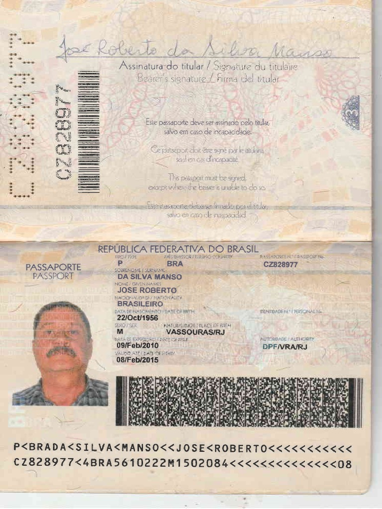 Cópia Passaporte | PDF, image size:768x1024