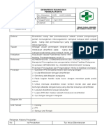 Sop Desinfeksi Ruang Dan Permukaannya