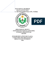 Dr. Isli Iriani Indiah Pane, S.PD., M.Hum.: Project Functional Grammar Textual Function Lecturer