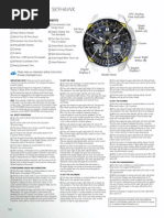 Citizen Eco-Drive C650-651 Condensed Setting Instructions