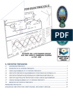 Circuitos Trifasicos: Docente: Ing. Lucio Mamani Choque Aux. Univ. Erick D. Zambrana Tejerina LA PAZ - 2020