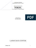 Preparation Guide For The TOEFL