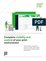 Complete of Your Print Environment: Visibility and Control