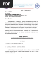 Proposta de Acordo Coletivo Nacional