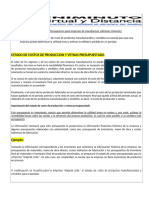 Presupuestos - Costo de Produccion y Ventas Presupuestado de Cif