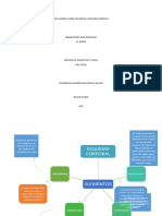 Mapa Mental Sobre Conciencia y Esquema Corporal