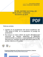 Principales Reformas Al Reglamento Del SNNA 29 NOV 2019