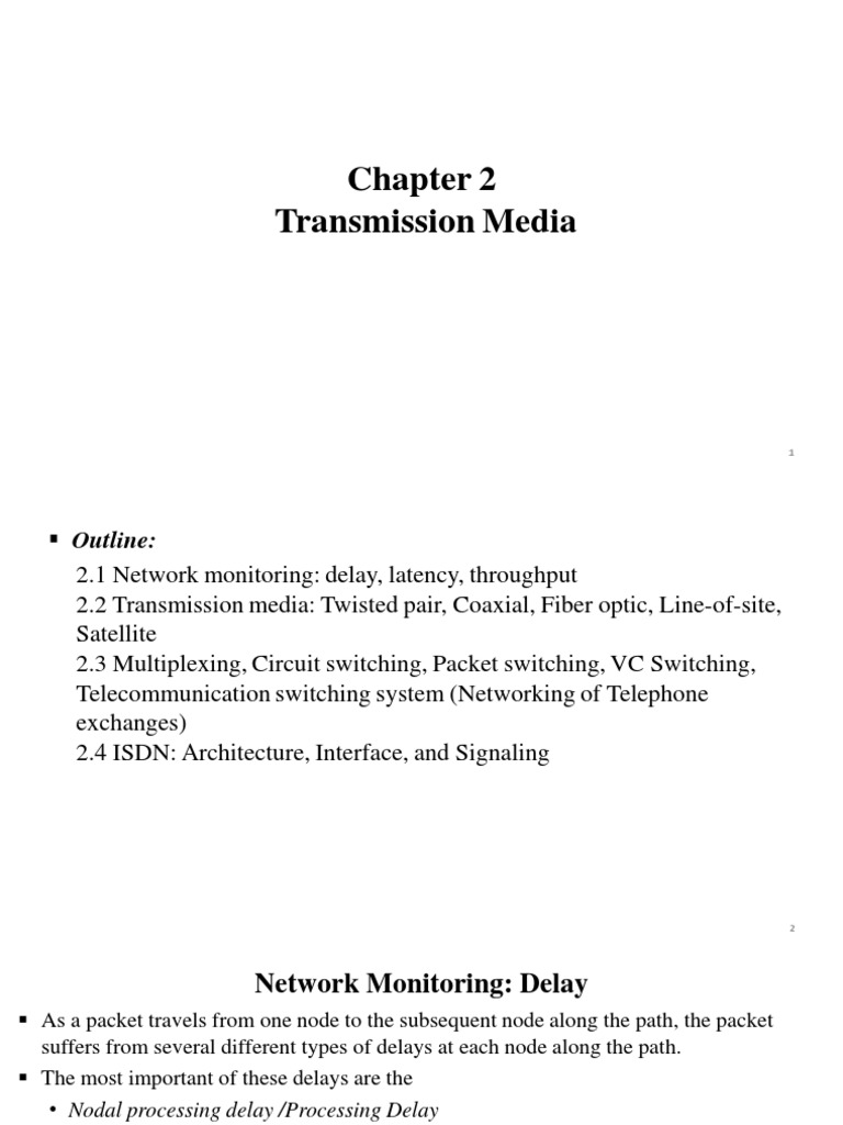 Overview of Transmission Media in Networking | PDF | Transmission ...