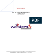The Introducing Broker (Ib) Agreement: Western Group Inc