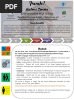 Syllabus fr1 - 2021-2022