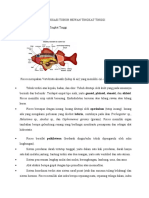 Struktur Dan Organisasi Tubuh Hewan Ting