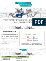 Time Expressions Used in Simple Past & Past Continuous