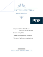 Caso United Products Inc - Manual de Funciones