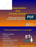 Transportation and Climate Change Solutions