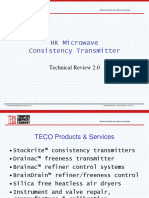 HK Microwave Consistency Transmitter Technical Review