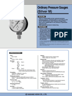 Ordinary Pressure Gauges (Silver M) : Outline