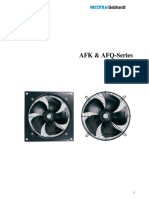 AFK & AFQ-Series: Axial Fan