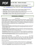 Business Strategist Carlton Gill MBA Profile