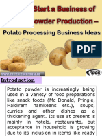 How To Start A Business of Potato Powder Production-297057