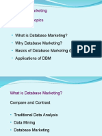 Data Base Marketing