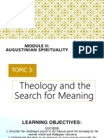 Theology and The Search For Meaning