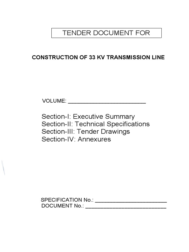 33kv Technical Specification | PDF | Insulator (Electricity) | Screw