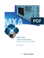 N9020A MXA X-Series Signal Analyzer: Data Sheet