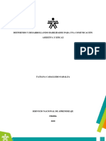 AP05-EV05. Definiendo y Desarollando Habilidades para Una Comunicación Asertiva y Eficaz