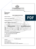 Application For Updating Revaluation Result