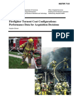 Firefighter Turnout Coat Configurations: Performance Data For Acquisition Decisions