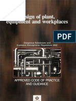 Design of Plant, Equipment and Workplaces