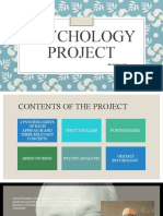 Psychology Project: - Manali Jain