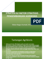 Materi STRATEGI PENGEMBANGAN AGRIBISNIS