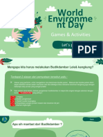 World Environme NT Day: Games & Activities