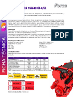 DOMOIL FORZA 15W40 CI-4/SL aceite diesel motor
