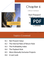 Net Present Value and Other Investment Criteria: Ch8 As in Textbook