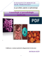 Suport nou nouț VIRUSOLOGIE SI PARAZITOLOGIE