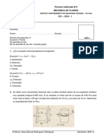 Practica Calificada #2 - MECANICA DE FLUIDOS 3er Ciclo