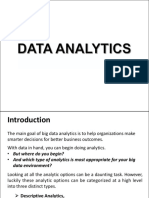 Data Analytics Cycles and Stages