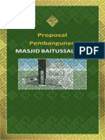 Proposal Pembangunan Masjid Baitussalaam