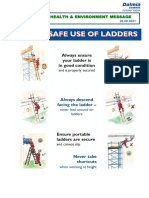 D (SHE) M - 750 - 29.08.2021 - Safe Use of Ladders