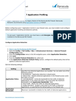 How To Enable Layer 7 Application Profiling: Barracuda Cloudgen Firewall