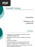 Download Remedial Training by Shubhangee Nath SN52407904 doc pdf