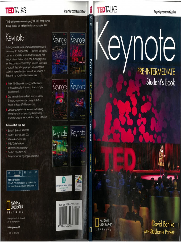 Keynote Pre-Intermediate Student's Book | PDF
