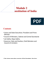 Constitution of India Module 2